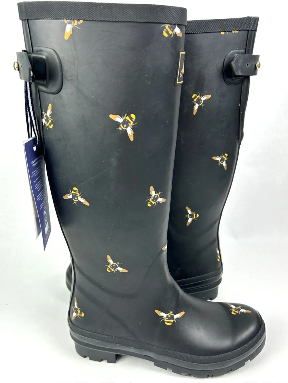 Joules- tall rain boots size 5.5